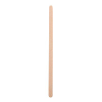 Spatule à café en bois à bouts arrondis  6 H176mm