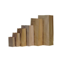 Sac poubelle papier 1 pli  300x200mm H560mm 30000ml