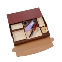Insert carton marron pour vaisselle "Samourai" et "Klarity"  410x270mm H25mm