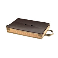 Couvercle en carton brun pour plateau  430x290mm H65mm