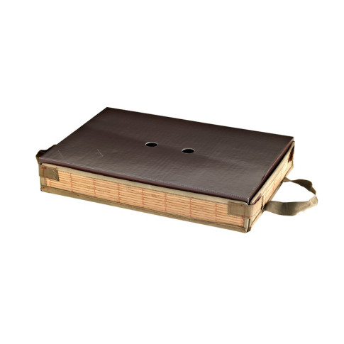 Couvercle en carton brun pour plateau  430x290mm H65mm