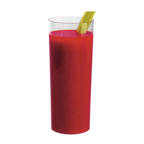 Verre longdrink plastique PP translucide réutilisable  H152mm 300ml