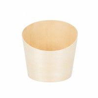 Tube bois coupe oblique   H89mm 180ml