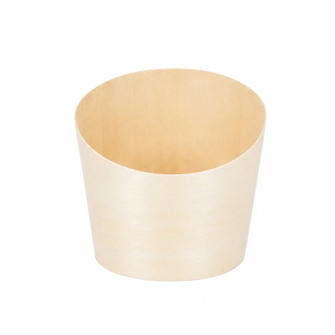 Tube bois coupe oblique   H89mm 180ml