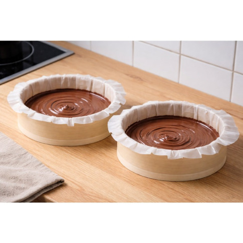 Bake-a-ring - Anneau de cuisson avec papier cuisson intégré  H47mm 490ml