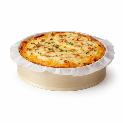 Bake-a-ring - Anneau de cuisson avec papier cuisson intégré  H40mm 630ml