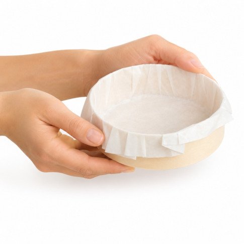 Bake-a-ring - Anneau de cuisson avec papier cuisson intégré  H40mm 630ml
