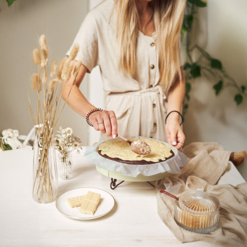 Bake-a-ring - Anneau de cuisson avec papier cuisson intégré  H35mm 720ml