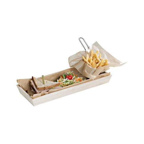 Plateau repas bois NOA  390x150mm H40mm