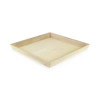 Plateau repas bois NOA  310x310mm H40mm