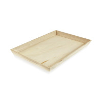 Plateau repas bois NOA  390x290mm H40mm