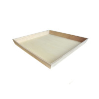 Plateau repas bois NOA 390x390mm H40mm