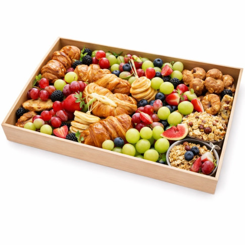 Plateau repas bois NOA 450x300mm H40mm
