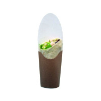 Etui carton brun wraps et crêpes 255x89mm
