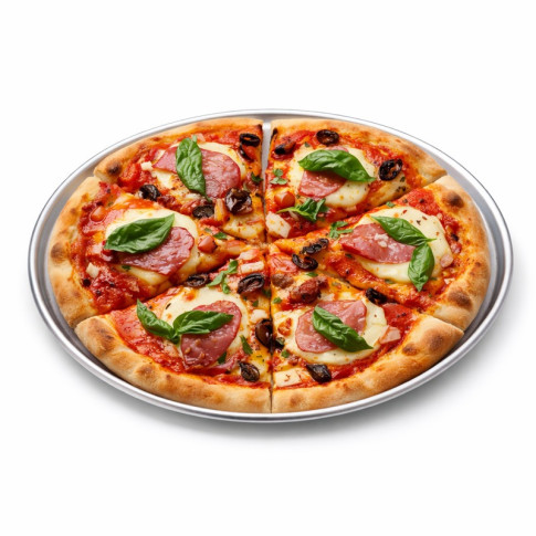 Plateau pour pizza en aluminium  H8mm