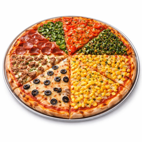 Plateau pour pizza en aluminium  H8mm