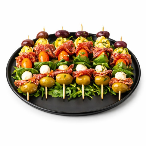 Plateau/assiette noir pour pizza en aluminium anodisé   H8mm