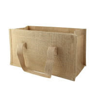 Sac cabas en jute brun 355x180mm H190mm