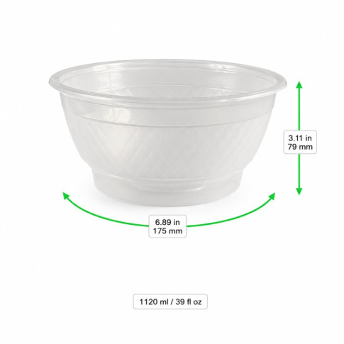 Bol en PP injecté  H79mm 1 120ml