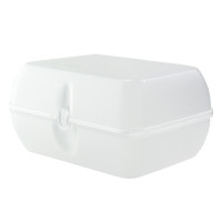 Boite burger réemployable transparent  160x130mm H90mm