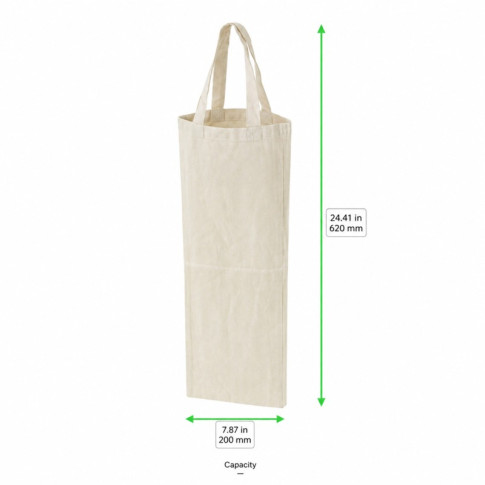 Sac baguette en coton 200mm H620mm