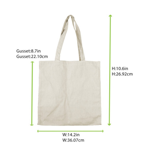 Sac Lunch en coton 360x220mm H270mm