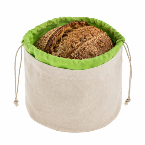 Panier à viennoiseries/pain en coton  H170mm
