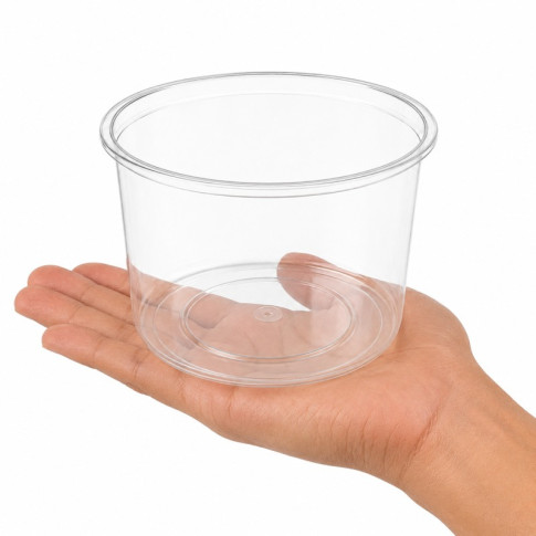 Pot Deli en PP injecté  H75mm 600ml