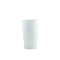 Gobelet plastique PP réemployable "Festival"   H118mm 330ml