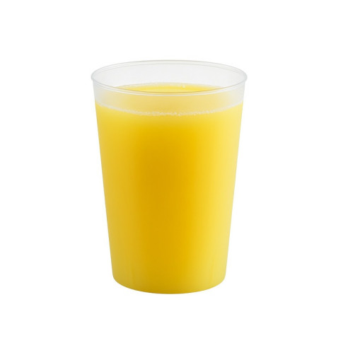 Gobelet plastique PP réemployable "Festival"   H118mm 330ml
