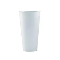 Gobelet plastique PP réemployable "Festival"   H161mm 620ml