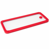 Couvercle GN 1/3 verre trempé et silicone avec 2 bouchons silicone 325x172mm H17mm