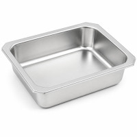 Barquette inox scellable GN 1/4 265x160mm H50mm