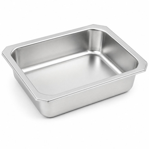 Barquette inox scellable GN 1/4 265x160mm H50mm