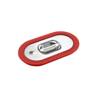 Couvercle 1/9 silicone inox 176x108mm H15mm