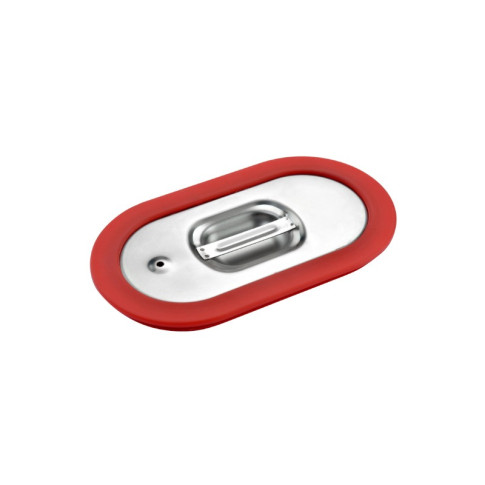Couvercle 1/9 silicone inox 176x108mm H15mm