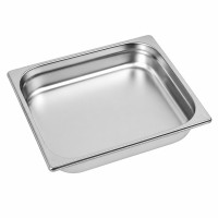 Bac GN inox 1/2 H 4 cm 325x265mm H40mm