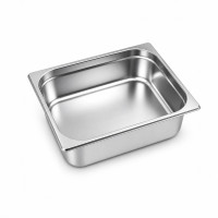 Bac GN inox 1/2 H 6,5 cm 325x265mm H65mm