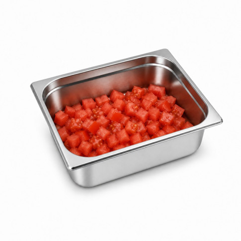 Bac GN inox 1/2 H 6,5 cm 325x265mm H65mm