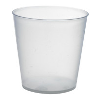 Verre Cupoly en plastique PP réemployable   H85mm 300ml