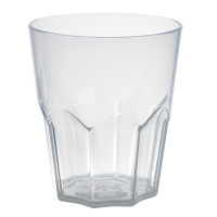 Verre à facette Cupoly en plastique PP  H99mm 500ml