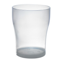 Verre à bière Cupoly, 1/2 pinte en plastique PP   H103mm 380ml