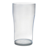 Verre à bière Cupoly en plastique PP (pinte)  H155mm 696ml