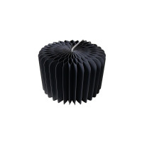 Presentoir Noir pliable avec plateau en acrylique  H200mm
