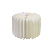 Presentoir blanc pliable avec plateau en acrylique  H200mm