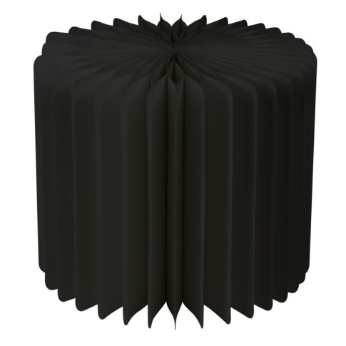 Presentoir Noir pliable avec plateau en acrylique  H400mm
