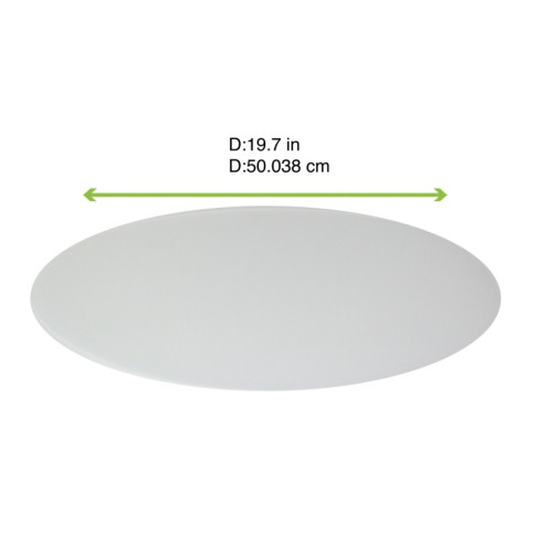 Plateau Rond en acrylique