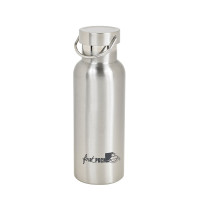 Bouteille à eau en inox à double paroi isotherme avec bouchon   H215mm 500ml
