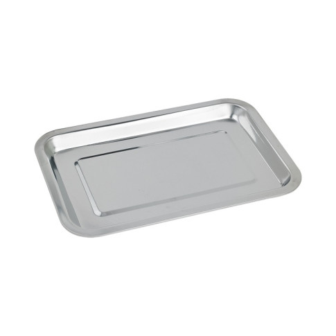 Plateau de service NoxTray en acier inoxydable  320x220mm H20mm