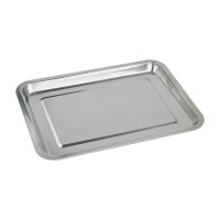 Plateau de service NoxTray en acier inoxydable  360x270mm H20mm